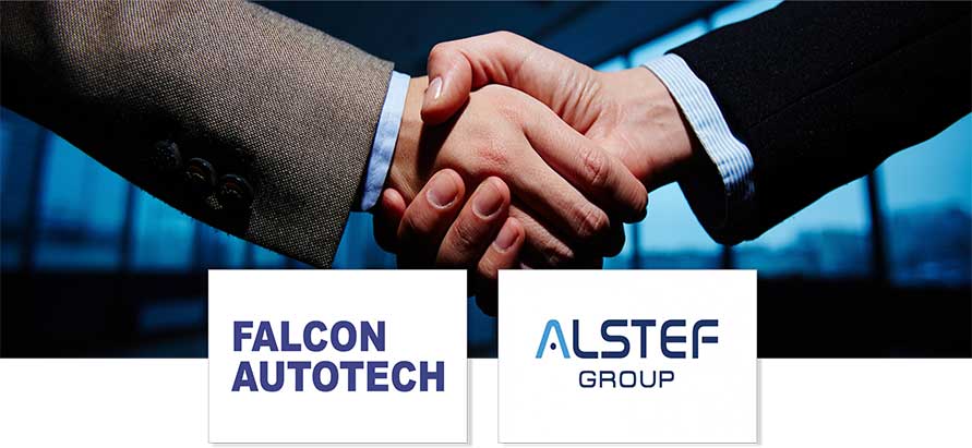 Falcon Autotech Alstef Partnership 2022